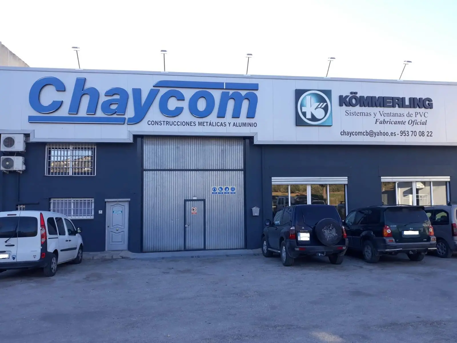 Construcciones metálicas y estructuras de acero realizadas por Chaycom